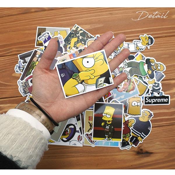 シンプソンズ ステッカー セット 50枚 シール The Shimpson