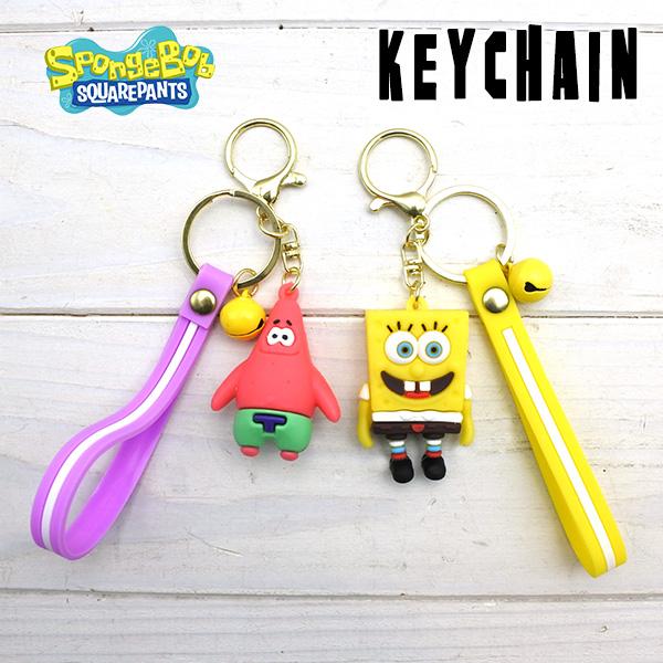スポンジボブ ラバー キーホルダー 全2種類 パトリック キャラクター
