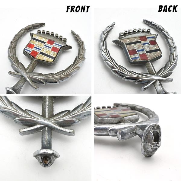 猿田　 タウンカー　ボンネット　エンブレム　ローライダー USED品 キャデラック フードオーナメント オーナメント アクセサリー