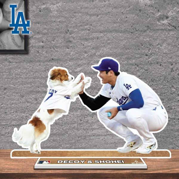 ドジャース 大谷翔平 サインプレート デコピン MLB dodgers LA グッズ