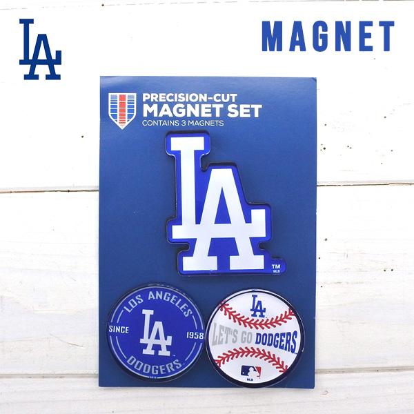 ドジャース マグネット セット MLB dodgers LA ロサンゼルス グッズ