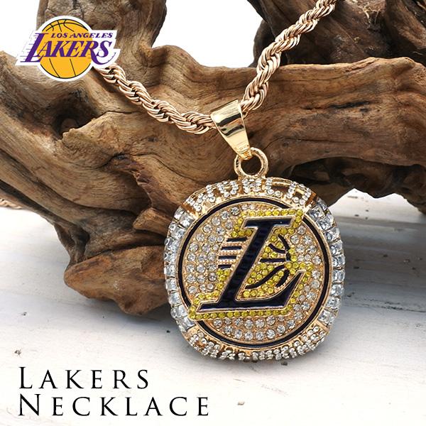 レイカーズ ネックレス NBA LAKERS ロサンゼルス バスケットボール