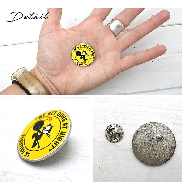 キャラクター メタル製ピンバッジ 10個セット フィリックス ピンバッジ ブローチ バッジ ピンズ PINS FELIX THE CAT