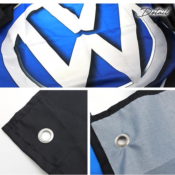 フォルクスワーゲン 壁飾り フォルクスワーゲン バナー ロゴ Volkswagen フラッグ VW ワーゲンバス