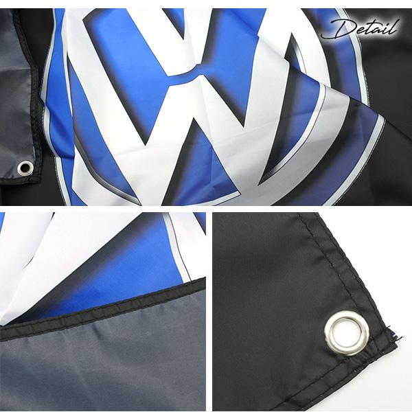 フォルクスワーゲン バナー ロゴ Volkswagen フラッグ VW ワーゲンバス