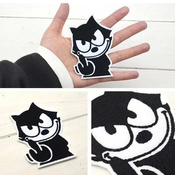 BAD FELIX ワッペン 刺繍 THE CAT フィリックス ザ キャット