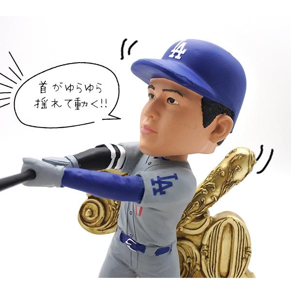 ドジャース 大谷翔平 ボブルヘッド 50-50 ゴールド インテリア 置物