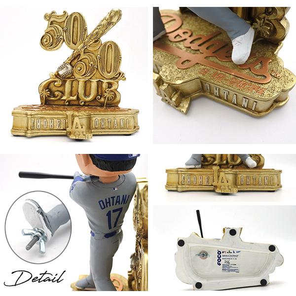 ドジャース 大谷翔平 ボブルヘッド 50-50 ゴールド インテリア 置物
