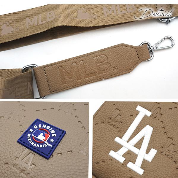 ドジャース ショルダーバック ベージュ グッズ 合皮 MLB dodgers LA 