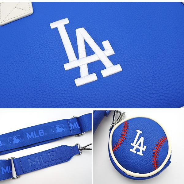 ドジャース ハンドバッグ ブルー グッズ MLB dodgers LA 大谷翔平 ロゴ