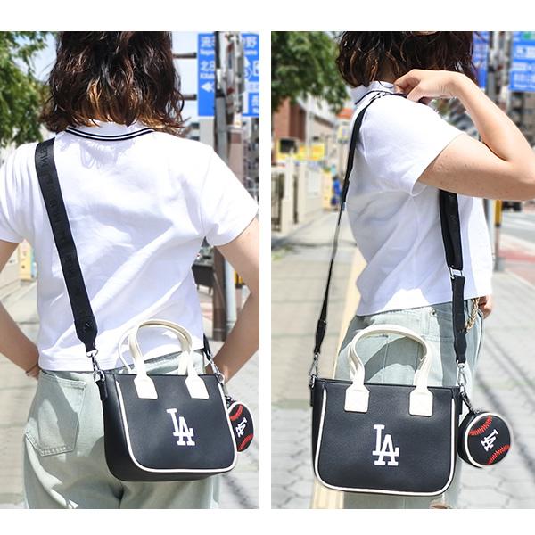 ドジャース ハンドバッグ ブラック MLB dodgers LA 大谷翔平 グッズ