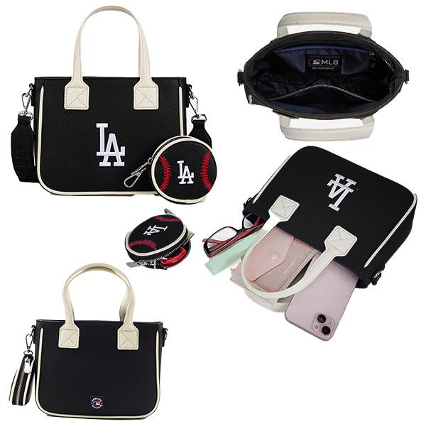 ドジャース ハンドバッグ ブラック MLB dodgers LA 大谷翔平 グッズ