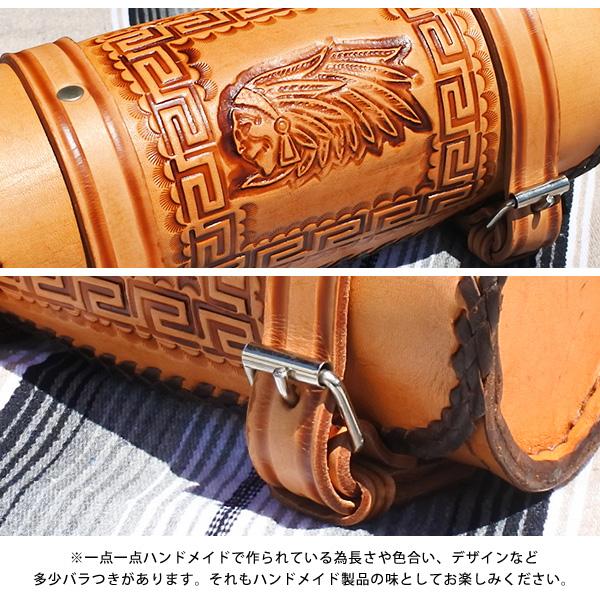 RAA LEATHER ツールバック サイドバック 本革 レザー バイク 工具小物