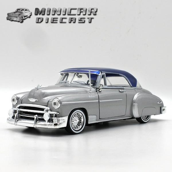 モーターマックス 1/24 ミニカー 箱入り 1950 CHEVROLET BELAIR GET