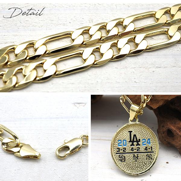 ドジャース ネックレス dodgers LA ロサンゼルス 大谷翔平 グッズ ロゴ