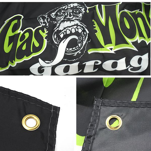 ガスモンキー バナー ロゴ Sサイズ GAS MONKEY GARAGE フラッグ
