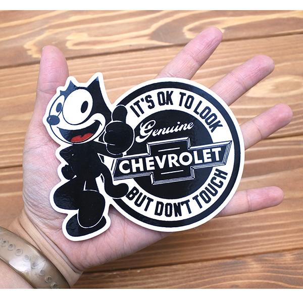 フィリックス シボレー ステッカー シール FELIX THE CAT CHEVROLET