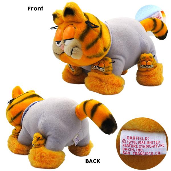 USED品 ガーフィールド ぬいぐるみ L ヴィンテージ GARFIELD