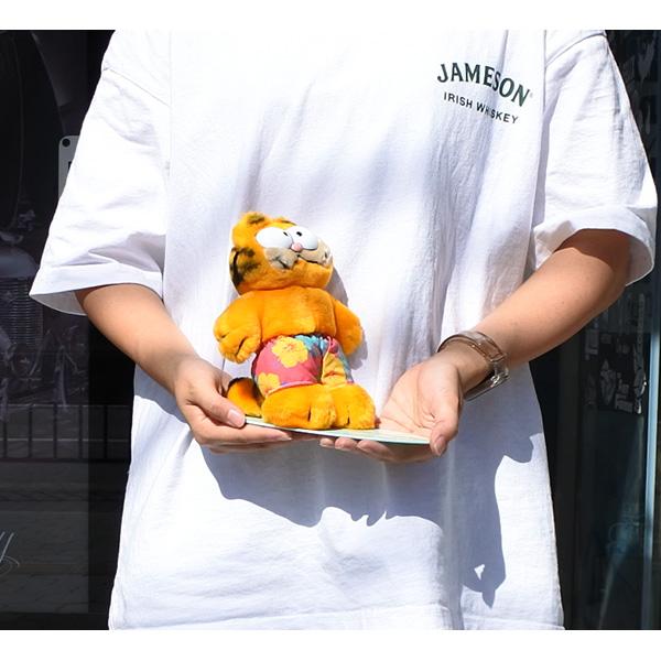 USED品 ガーフィールド ぬいぐるみ S ヴィンテージ品 オレンジ