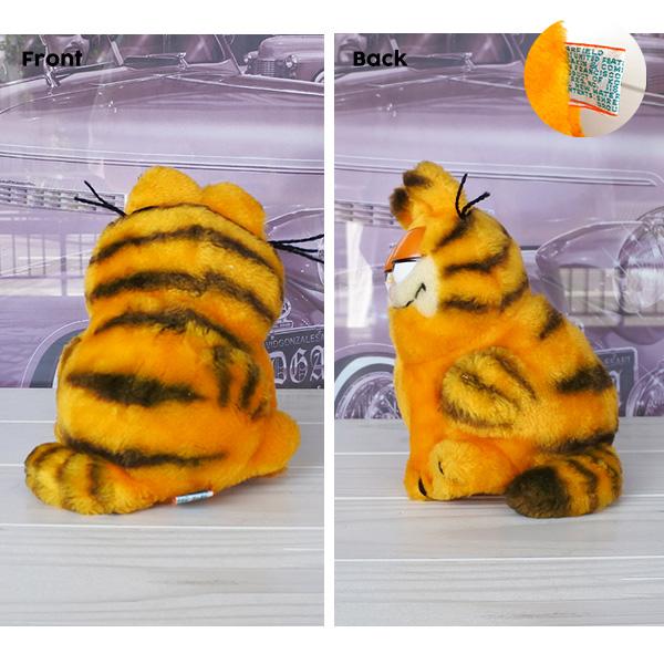 USED品 ガーフィールド ぬいぐるみ S ヴィンテージ品 オレンジ 左向き