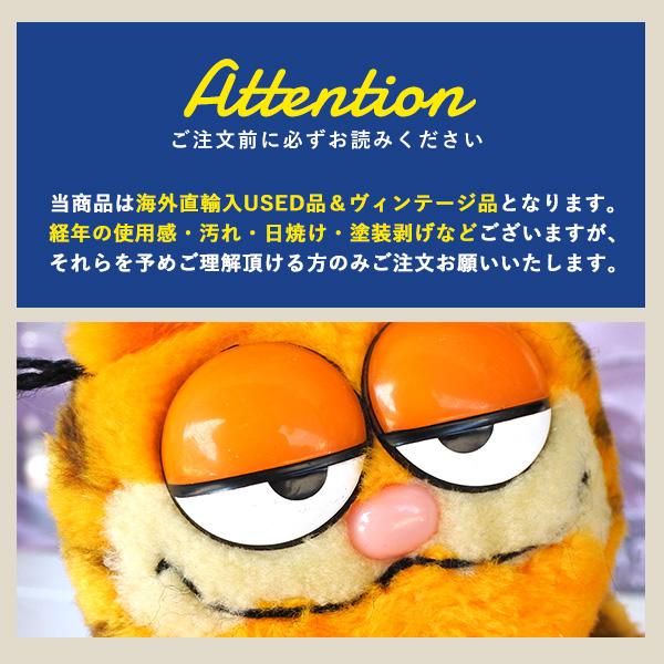 USED品 ガーフィールド ぬいぐるみ S ヴィンテージ品 オレンジ 左向き