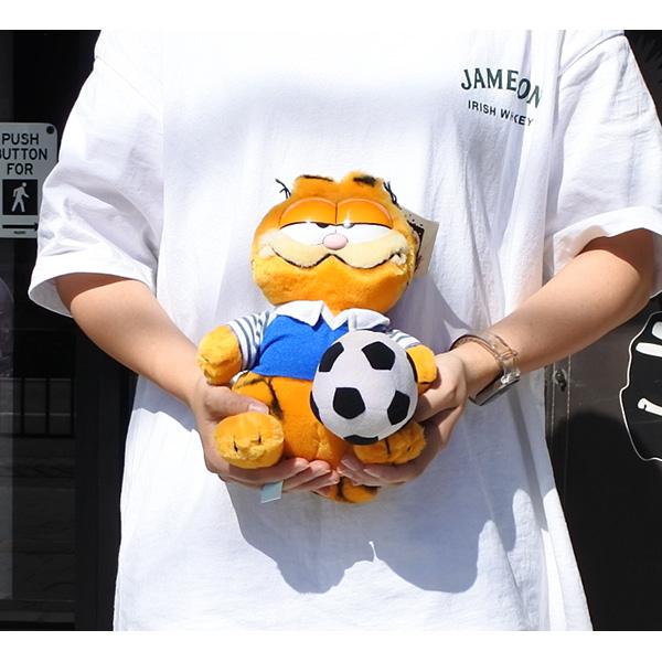 USED品 ガーフィールド ぬいぐるみ M ヴィンテージ品 オレンジ