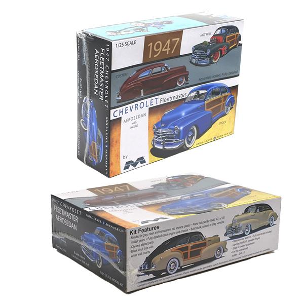1/25 アメ車 プラモデル 1947 CHEVROLET FLEETMASTER AEROSEDAN wtith