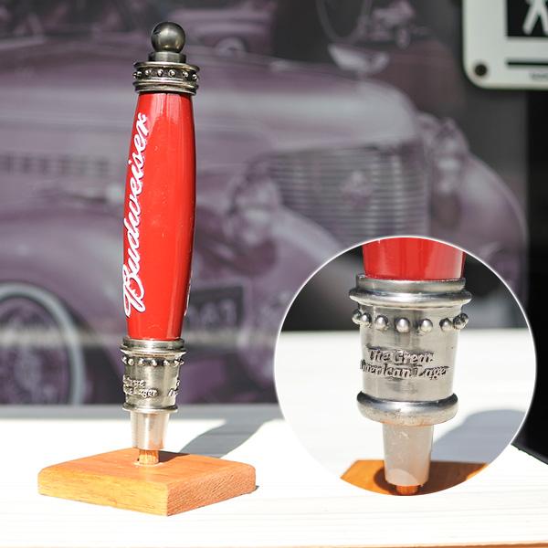 新品 ビアサーバーノブ Budweiser 全長:約18cm シフトノブ