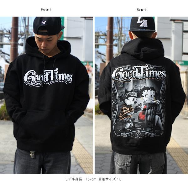 パーカ フィリックス ザ キャット ベティ ブープ メンズ プルオーバー