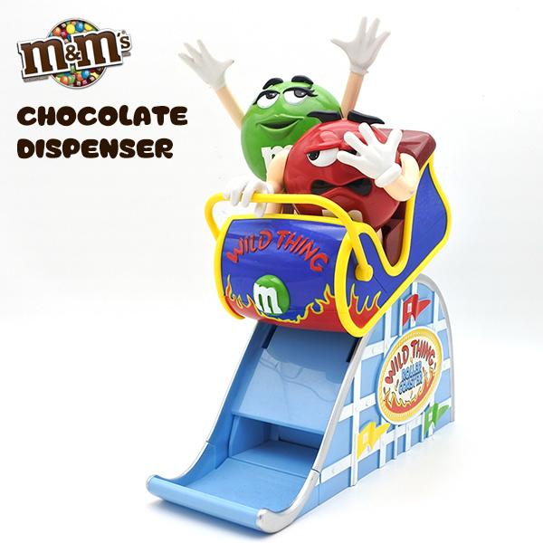 USED品 m&m's チョコレート ディスペンサー ジェットコースター 遊園地