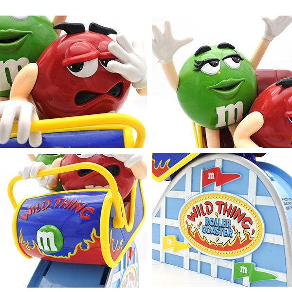 USED品 m&m's チョコレート ディスペンサー ジェットコースター 遊園地
