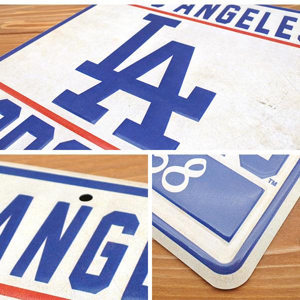 MLB サイン プレート 3枚セット 看板 ドジャース サインプレート グッズ dodgers LA 大谷翔平 立てかけ