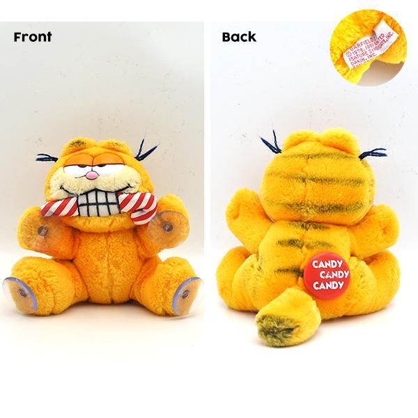 USED品 ガーフィールド ぬいぐるみ S キャンディ 吸盤 ヴィンテージ