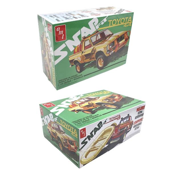 エーエムティー 1/25 アメ車 プラモデル 1980 TOYOTA 4×4 SNAP FIT