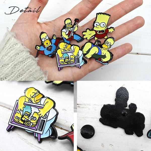 ユニバーサルスタジオ　ピンバッジ　ザ・シンプソンズ　バート　海外 送料無料！ ☆ピンズ PINS☆ピンバッジ 【The Simpsons（ザ