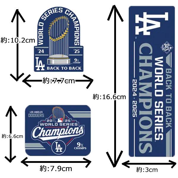 ドジャース ステッカー ワールドシリーズ チャンピオン 2025 MLB