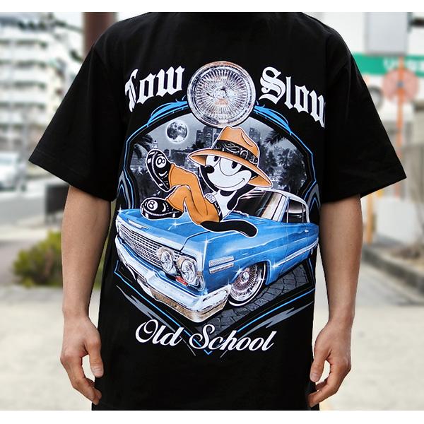 SHAKA（シャカ） Tシャツ 半袖 メンズ ブラック SHAKA WEAR FELIX THE