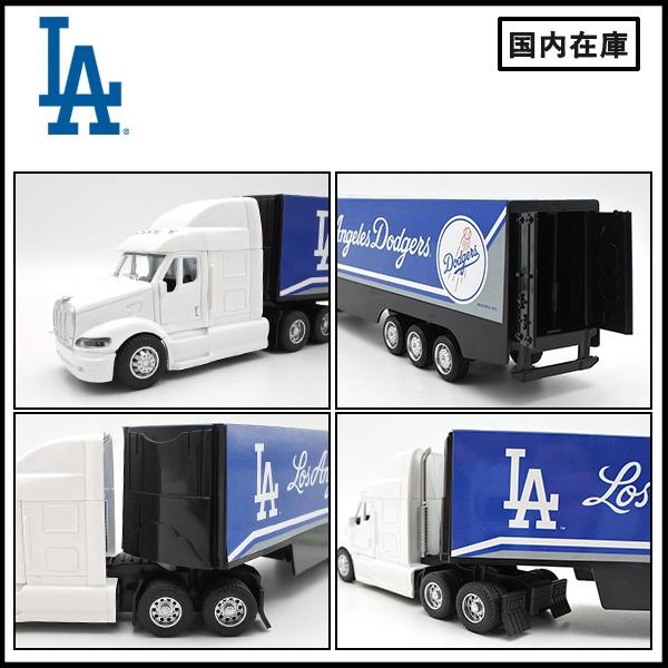 ダイキャストミニカー ドジャース トラック プルバック グッズ TEAM 18