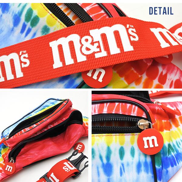 m&m's ボディバッグ エムアンドエムズ タイダイ柄 かばん バッグ