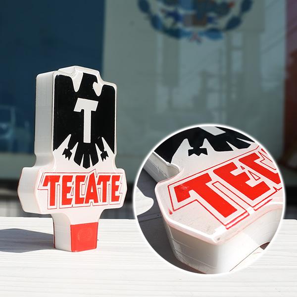 USED品 ビアサーバーノブ TECATE 約14.4cm シフトノブ テカテ イーグル