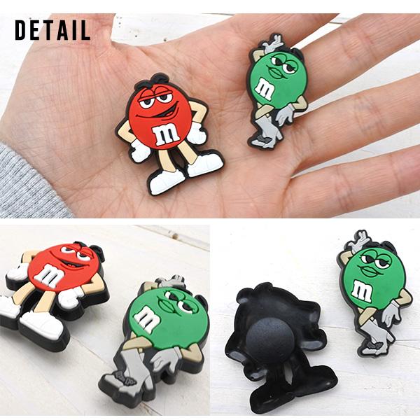 m&m's ジビッツ 全2色 エムアンドエムズ キャラクター かわいい