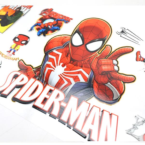 ステッカー スパイダーマン ビニールステッカー MARVEL SPIDERMAN