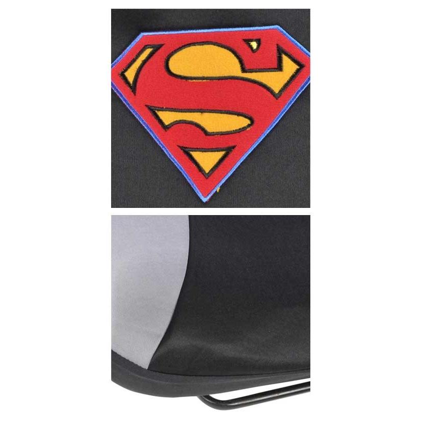スーパーマン シートカバー 4ピース 2フロントセット SUPERMAN ヘッドレスト DCコミック 汎用 車 車内アクセサリー 内装 カーアクセサリー アメリカ 雑貨｜aicamu｜02