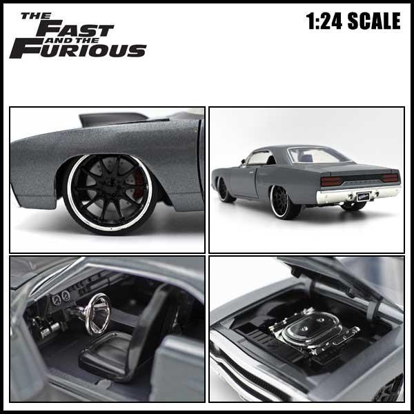 1 24 ミニカー ワイルドスピード 1970 Dom S Plymouth Road Runner ガンメタリック プリムスロードランナー 1 アメリカ雑貨とミニカーのアイカム 通販 Yahoo ショッピング