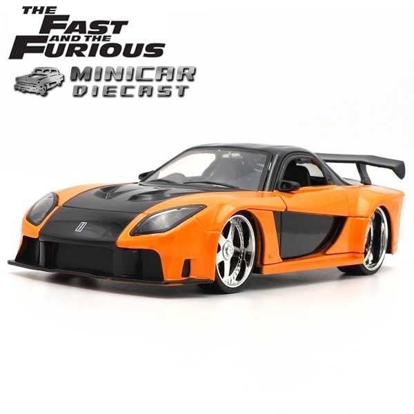 ホットワークス　1/24 ミニカー MAZDA SPEED マツダ　RX-7 Amazon | JADA TOYS ミニカー 1/24サイズ FAST&FURIOUS Dom's MAZDA RX