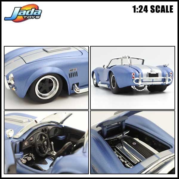 ミニカー 1 24 1965 Shelby Cobra 427 S C サックスブルー アメ車 シェルビー コブラ アメリカ雑貨とミニカーのアイカム 通販 Yahoo ショッピング