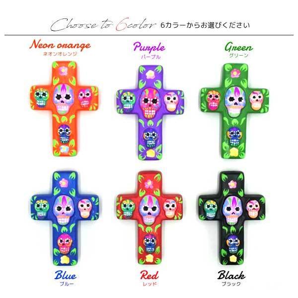 オーナメント 十字架 流行のアイテム カラベラ 壁掛け 全6色