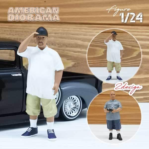 素晴らしい フィギュア 1 24 American Diorama ローライダー 全2種 チカーノ Wantannas Go Id