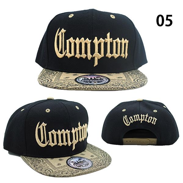 キャップ メンズ レディース #71 COMPTON ペイズリー 刺繍 帽子 全5色