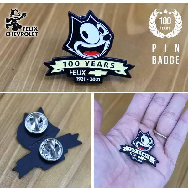 フィリックス シボレー ピンバッジ 限定 100周年モデル ピンズ